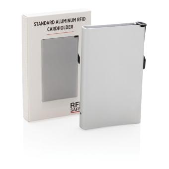XD Collection Aluminium RFID Kartenhalter Silber
