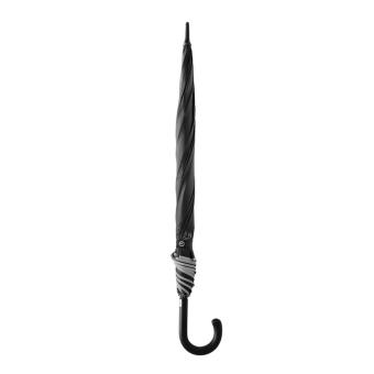 Swiss Peak OSLO 30'' AWARE™ 50UV Auto-Open-Regenschirm Schwarz