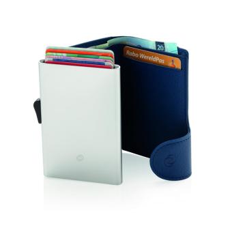 C-Secure RFID card holder & wallet Aztec blue
