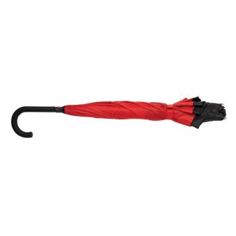 XD Collection 23" Impact AWARE™ RPET 190T reversible umbrella Red