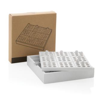 XD Collection Holz-Sudoku-Spiel Weiß