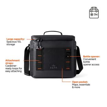 Nordic Drift Storm RCS water-repellent cooler bag 10L Black