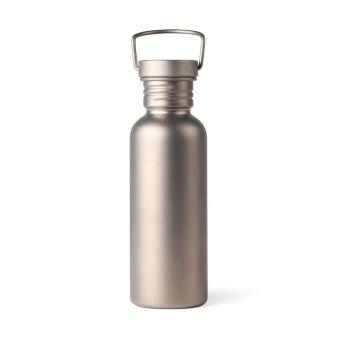 Nordic Drift Trail Ultra Light Titanium 600ml Water Bottle Silver