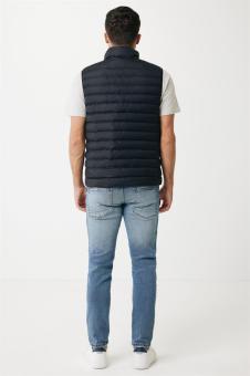 IQONIQ Meru men recycled polyester bodywarmer, black Black | S