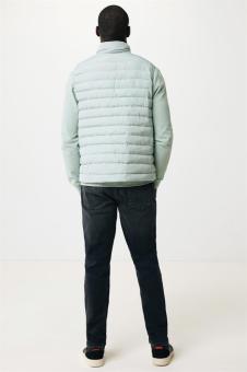 IQONIQ Meru men recycled polyester bodywarmer, iceberg green Iceberg green | L