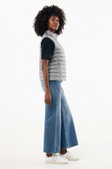 IQONIQ Meru Damen Bodywarmer aus recyceltem Polyester, Silbergrau Silbergrau | L