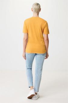 IQONIQ Bryce recycled cotton t-shirt, ocher yellow Ocher yellow | S