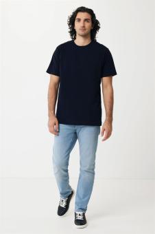 IQONIQ Kakadu relaxed recycled cotton t-shirt, navy Navy | XS