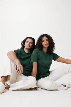 Iqoniq Sierra lightweight recycled cotton t-shirt,  forest green Forest green | XS