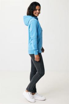 IQONIQ Jasper Hoodie aus recycelter Baumwolle, Ruhiges Blau Ruhiges Blau | XXS