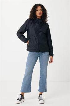 IQONIQ Logan Lightweight Jacke aus recyceltem Polyester, schwarz Schwarz | 5XL