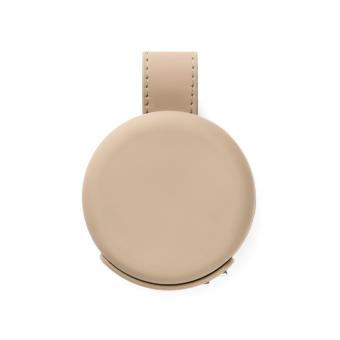 VINGA Baltimore 2-in-1 kabelloser 15W RCS Travel Charger Beige