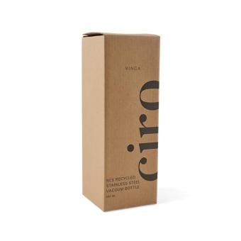 VINGA Ciro RCS recycelte Vakuumflasche 580ml Blau