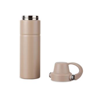 VINGA Baltimore Trek RCS recycelte SS Flasche 600ml Beige