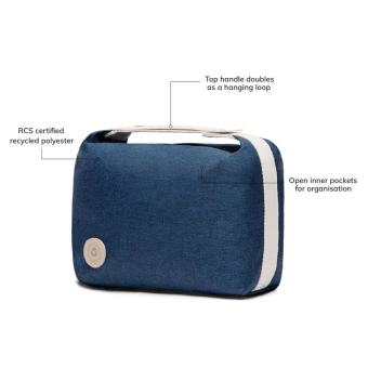 VINGA Sortino RCS Kosmetiktasche Blau