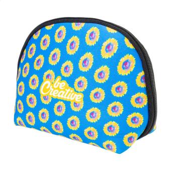 CreaBeauty Soft M Individuelle RPET-Kosmetiktasche Schwarz