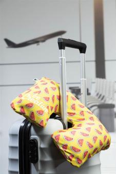 CreaNap Individuelles Reisekissen Weiß