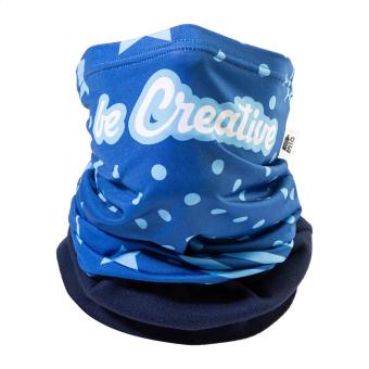 CreaScarf Winter Individueller RPET Multifunktionsschalschal Blau