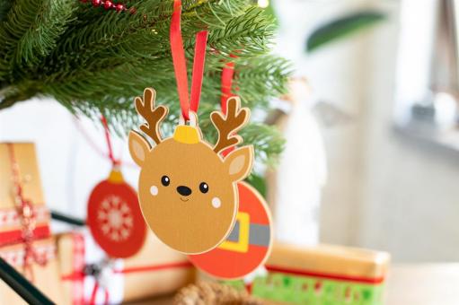 Skaland Weihnachtsbaumschmuck, Reindeer Braun