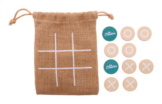 JUX Creative Tic-Tac-Toe-Spiel Natur