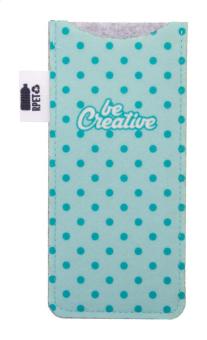 CreaFelt Sun custom RPET sunglasses case White/grey