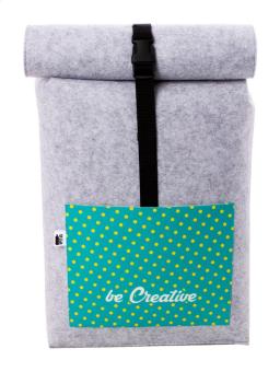CreaFelt Back custom backpack White/grey