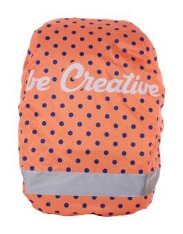 CreaBack Reflect custom reflective backpack cover White