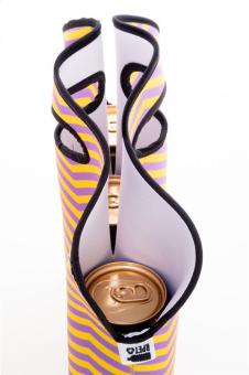 PivoBag custom RPET beer bag Black/white