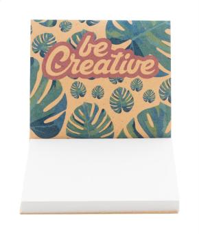 CreaStick Sign Eco Individueller Haftnotizblock Natur