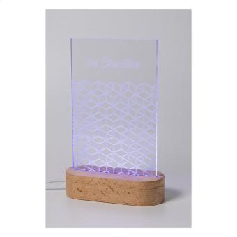Woodify LED-Trophäe, natur Natur,grün