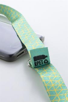 Subyard Mobile Slim custom RPET mobile holder lanyard Black