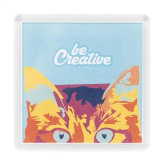 PrintMag Square Kühlschrankmagnet Weiß