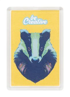 PrintMag Rect Kühlschrankmagnet Weiß