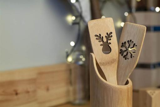 Sandtrask cooking spoon Nature brown