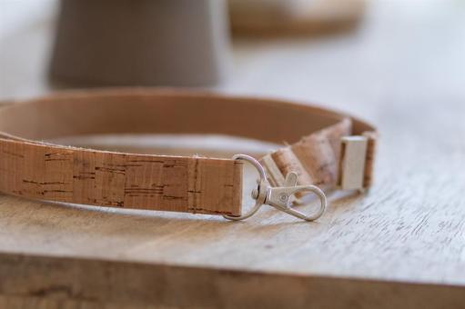 Trino cork lanyard Fawn
