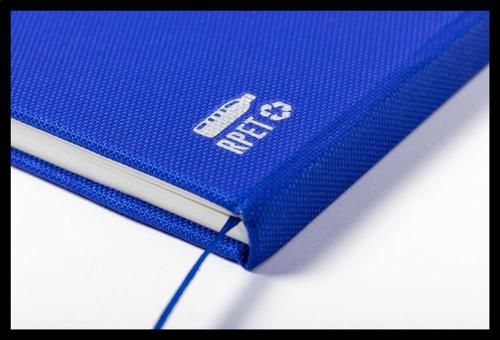 Baccata RPET-Notizbuch Blau