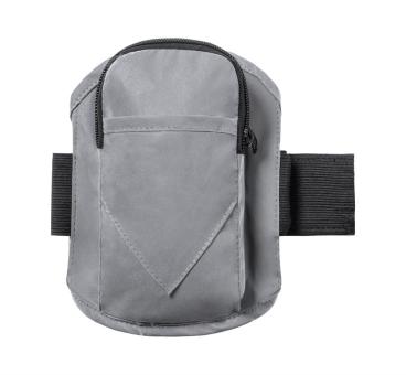 Bilbon reflective running armband Convoy grey