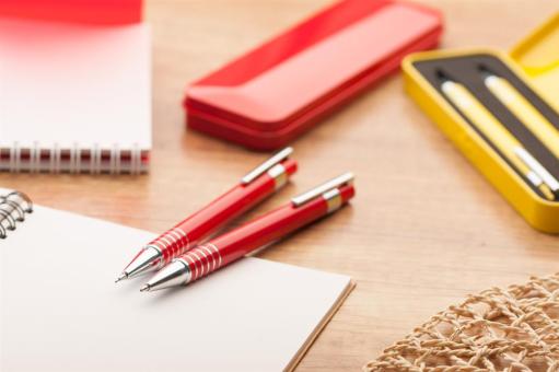 Sheridan pen and pencil set Red