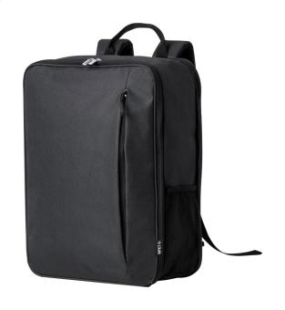 Noria Ausziehbarer RPET Rucksack Schwarz