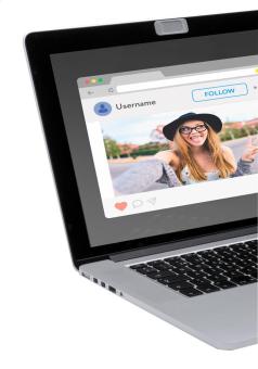 Blinka webcam blocker Ash grey
