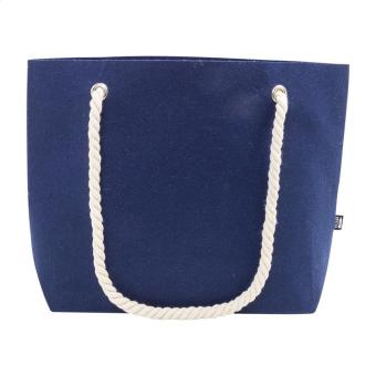 Refelt Beach Strandtasche RPET Dunkelblau