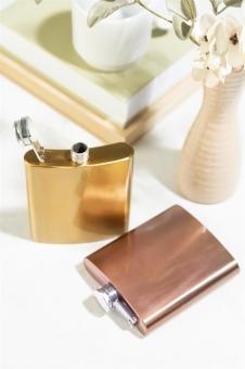 Battuta Flachmann RSS Gold