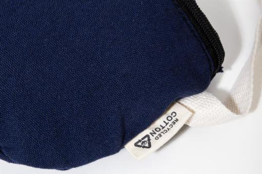 Rekan Hip recycled canvas waist bag Aztec blue