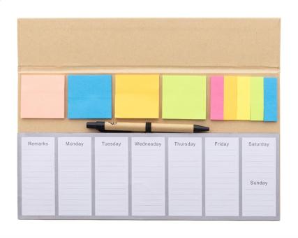 Weeknot weekly desktop planner Nature