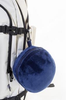 Dreamfly RPET travel pillow Dark blue