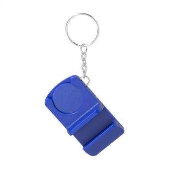 Hoken RABS trolley coin keyring Aztec blue