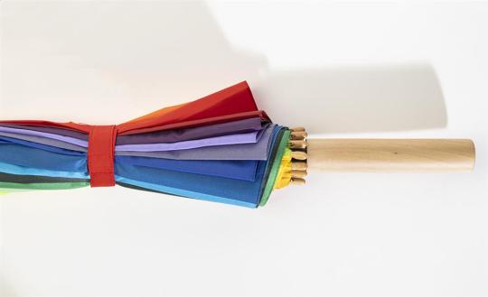 Rainjoy Regenbogen-Schirm Mehrfarbig