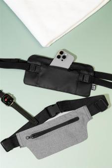 Picohip RPET-Gürteltasche Aschgrau