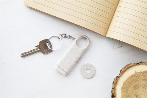 Bopor trolley coin keyring Nature
