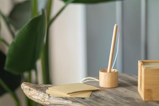Reppoo Rezeptionskugelschreiber Natur